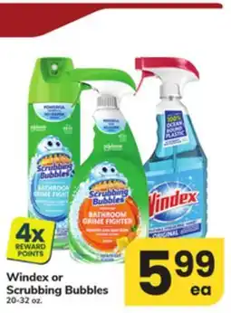 ACME Windex or Scrubbing Bubbles offer