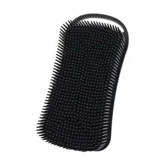 Walmart Stgfyxgs 4xSilicone Body Scrubber Gentle Exfoliating Skin Shower Black offer