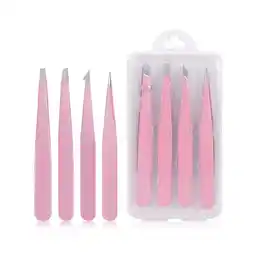 Walmart Nebublu Stainless Steel Eye Brow Tweezers Set , ,Have Beauty Tools for Perfect Eyebrows offer