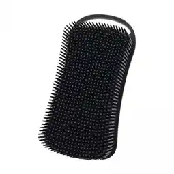 Walmart Bothyi 4xSilicone Body Scrubber Gentle Exfoliating Skin Shower Black offer