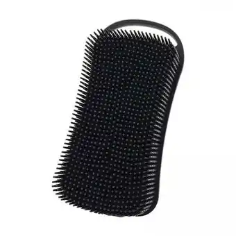 Walmart EHJRE 4xSilicone Body Scrubber Gentle Exfoliating Skin Shower Black offer