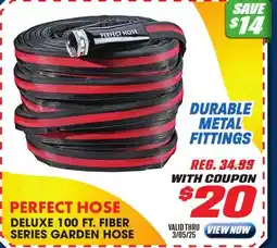 Big 5 Perfect Hose Deluxe 100' Fiber Series Garden Hose offer