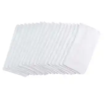 Walmart Mainstays 18-Pack Washcloth Bundle, White offer