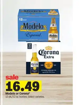 Meijer Modelo or Corona offer