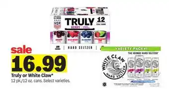 Meijer Truly or White Claw offer