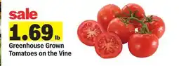 Meijer Greenhouse Grown Tomatoes on the Vine offer