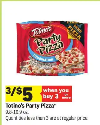 Meijer Totino's Party Pizza offer