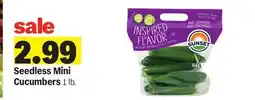 Meijer Seedless Mini Cucumbers offer