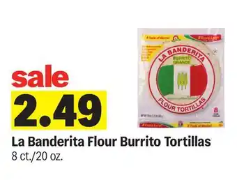 Meijer La Banderita Flour Burrito Tortillas offer