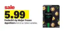 Meijer Frederik's by Meijer Frozen Appetizers offer