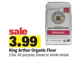 Meijer King Arthur Organic Flour offer