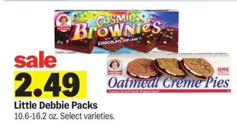 Meijer Little Debbie Packs offer