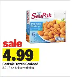 Meijer SeaPak Frozen Seafood offer