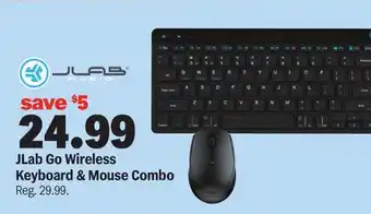 Meijer JLab Go Wireless Keyboard & Mouse Combo offer