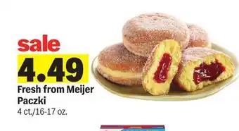 Meijer Fresh from Meijer Paczki offer