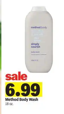 Meijer Method Body Wash offer