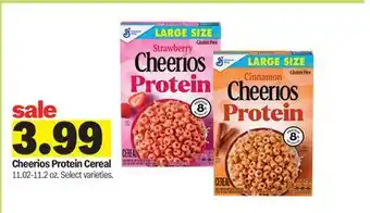 Meijer Cheerios Protein Cereal offer