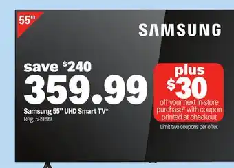 Meijer Samsung 55 UHD Smart TV offer