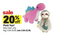 Meijer Plush Toys offer