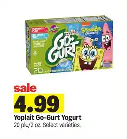 Meijer Yoplait Go-Gurt Yogurt offer