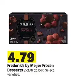 Meijer Frederik's by Meijer Frozen Desserts offer