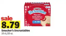 Meijer Smucker's Uncrustables offer