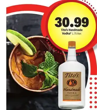 Meijer Tito's Handmade Vodka offer