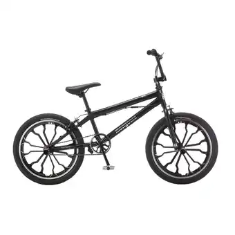 Walmart Mongoose Rebel Kids BMX Bike, 20-in. Wheels, Children & Tweens Ages 7-13, Black Bicycle offer