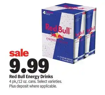 Meijer Red Bull Energy Drinks offer