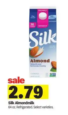 Meijer Silk Almondmilk offer