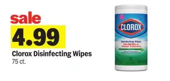 Meijer Clorox Disinfecting Wipes offer