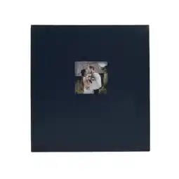 Walmart New View Gifts 8x10 Magnetic Blue Photo Album, 100 Pages offer