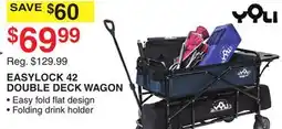 Dunham's Sports EASYLOCK 42 DOUBLE DECK WAGON offer