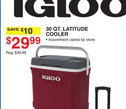 Dunham's Sports IGLOO 30 QT. LATITUDE COOLER offer