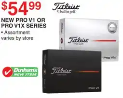 Dunham's Sports PRO V1 OR PRO V1X SERIES offer