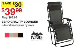 Dunham's Sports ZERO GRAVITY LOUNGER offer