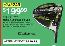 Dunham's Sports MEN'S RADSPEED DRIVER offer