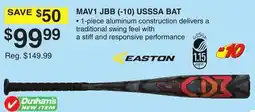 Dunham's Sports EASTON MAV1 JBB (-10) USSSA BAT offer