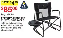 Dunham's Sports FREESTYLE ROCKER XL WITH SIDE TABLE offer