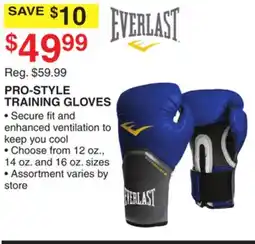 Dunham's Sports PRO-STYLE TRAINING GLOVES offer