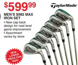 Dunham's Sports MEN'S SIM2 MAX IRON SET offer