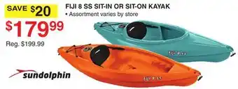 Dunham's Sports FIJI 8 SS SIT-IN OR SIT-ON KAYAK offer