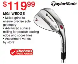 Dunham's Sports TAYLORMADE MG1 WEDGE offer