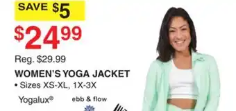 Dunham's Sports WOMEN'S YOGA JACKET offer