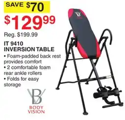 Dunham's Sports BODY VISION INVERSION TABLE offer