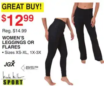 Dunham's Sports WOMEN'S LEGGINGS OR FLARES offer