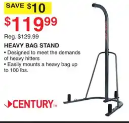 Dunham's Sports CENTURY HEAVY BAG STAND offer