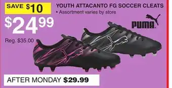 Dunham's Sports ADULT ATTACANTO FG SOCCER CLEATS offer