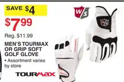 Dunham's Sports MEN'S TOURMAX OR GRIP SOFT GOLF GLOVE offer