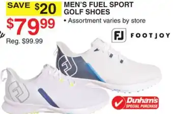 Dunham's Sports MEN'S FUEL SPORT GOLF SHOES offer